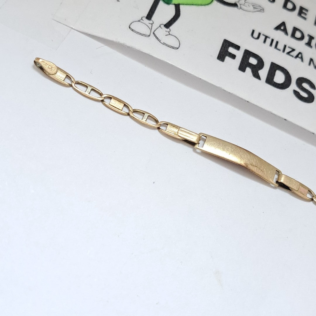 ESCLAVA ORO 10 K 3,00 GRMS (SEMINUEVO)