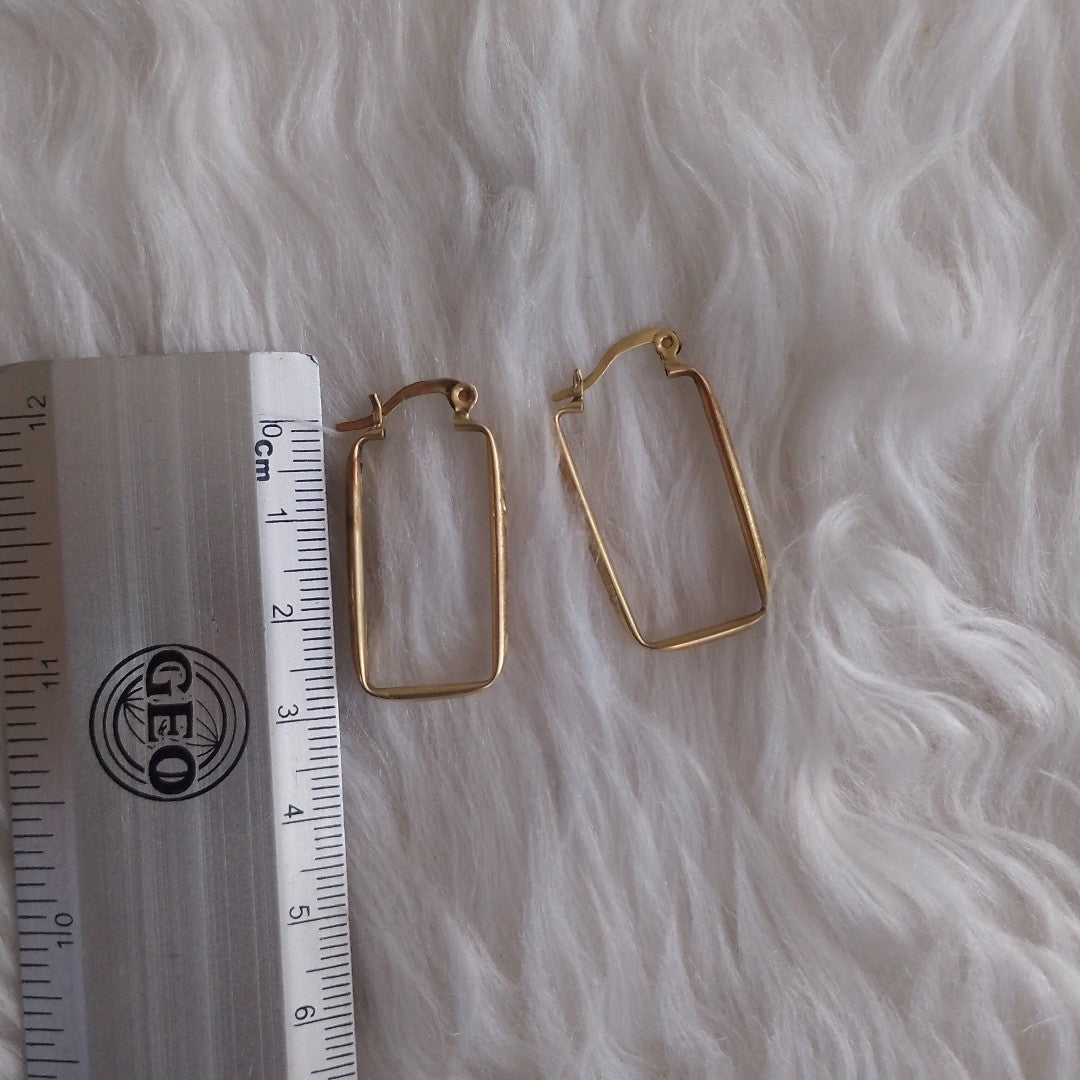 ARRACADAS PAR ORO 10 K 2,40 GRMS (SEMINUEVO)