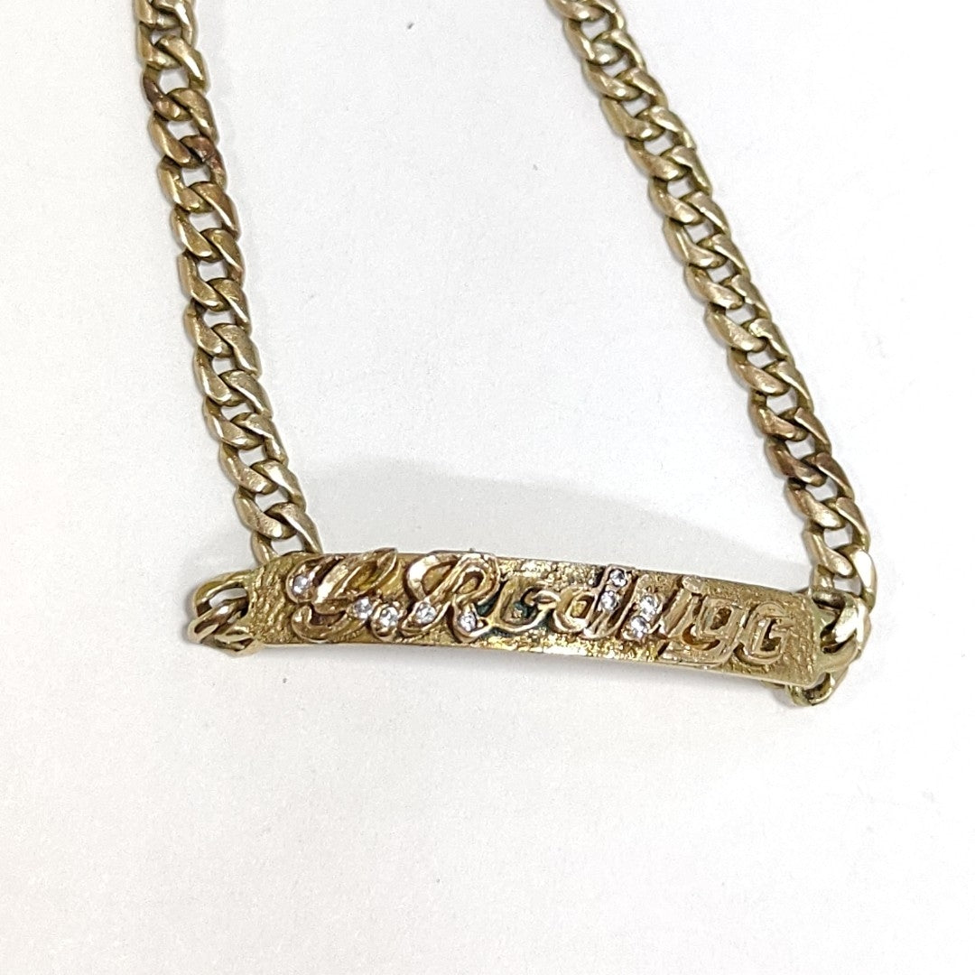 ESCLAVA ORO 14 K 7.4 GRMS (SEMINUEVO)