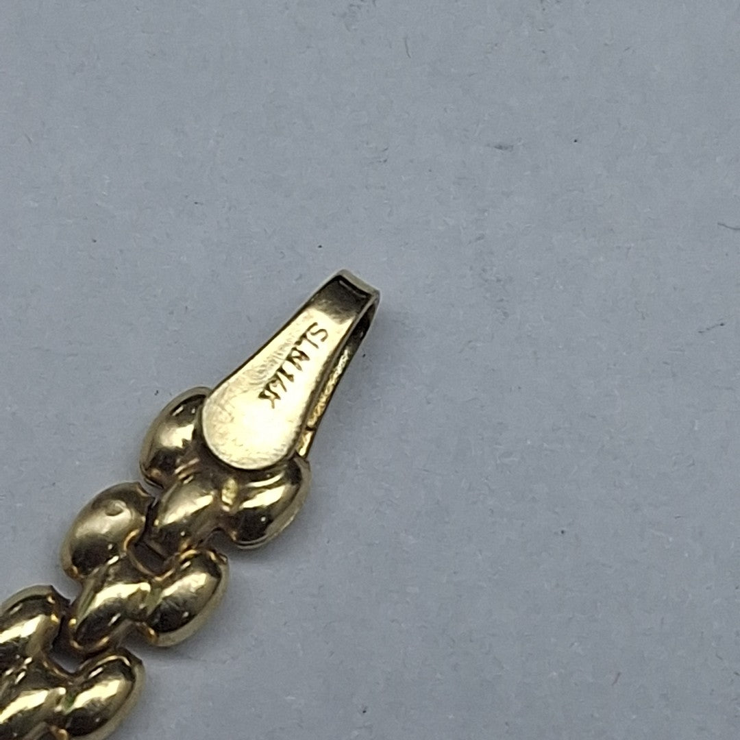 PULSERA ORO 14 K 4.6 GRMS (SEMINUEVO)