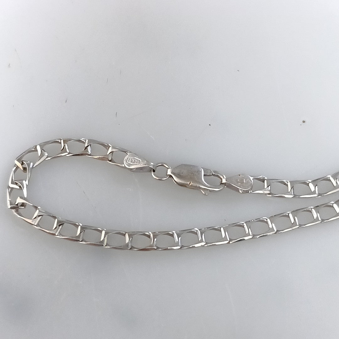 PULSERA ORO BLANCO 14 K 3,50 GRMS (SEMINUEVO)