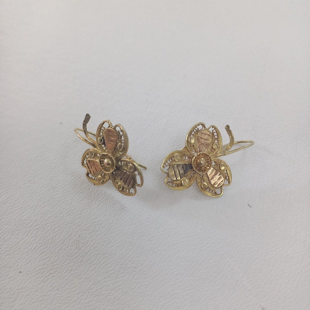 ARETES PAR ORO 8 K 3.7 GRMS (SEMINUEVO)