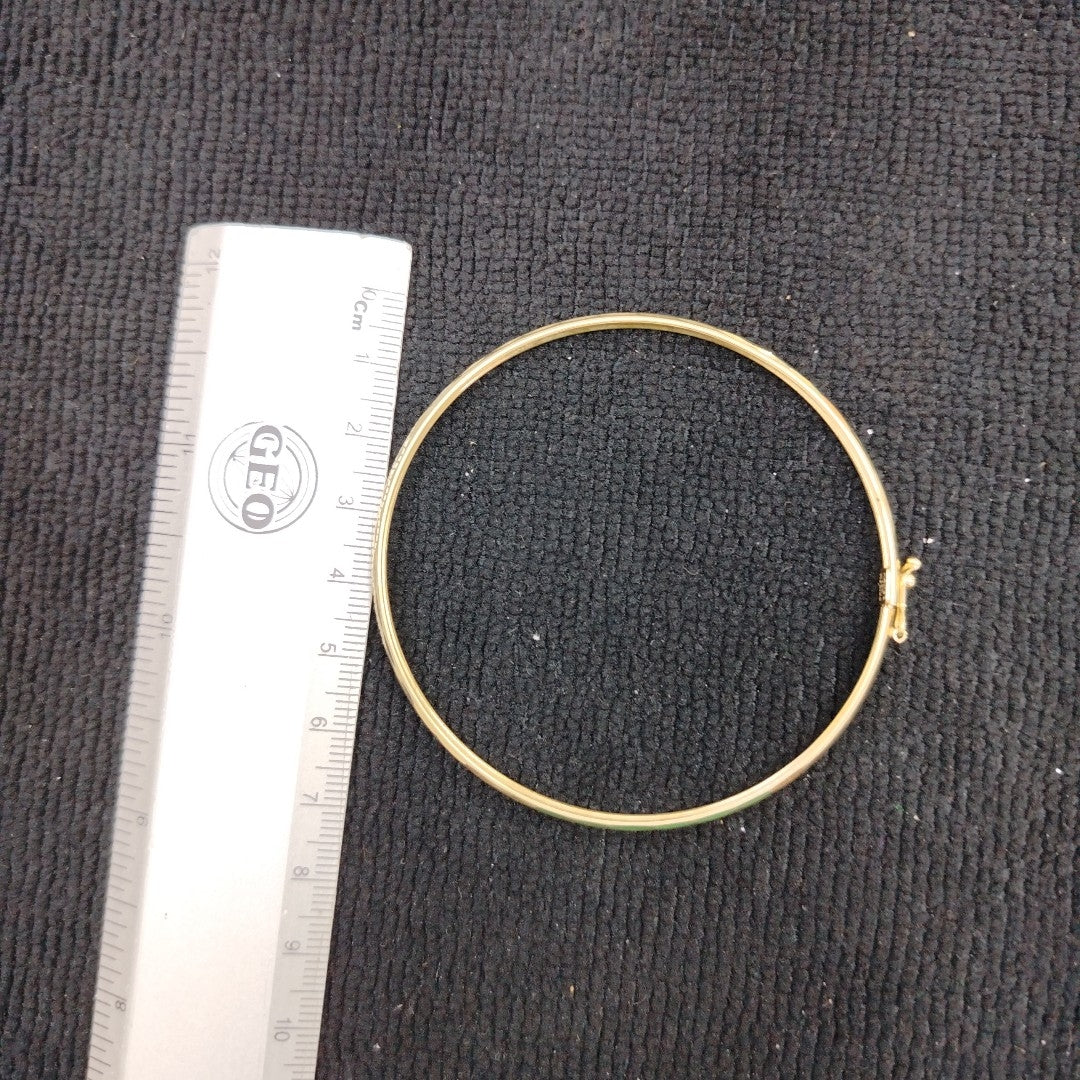 PULSERA RIGIDA ORO 10 K 4.3 GRMS (SEMINUEVO)