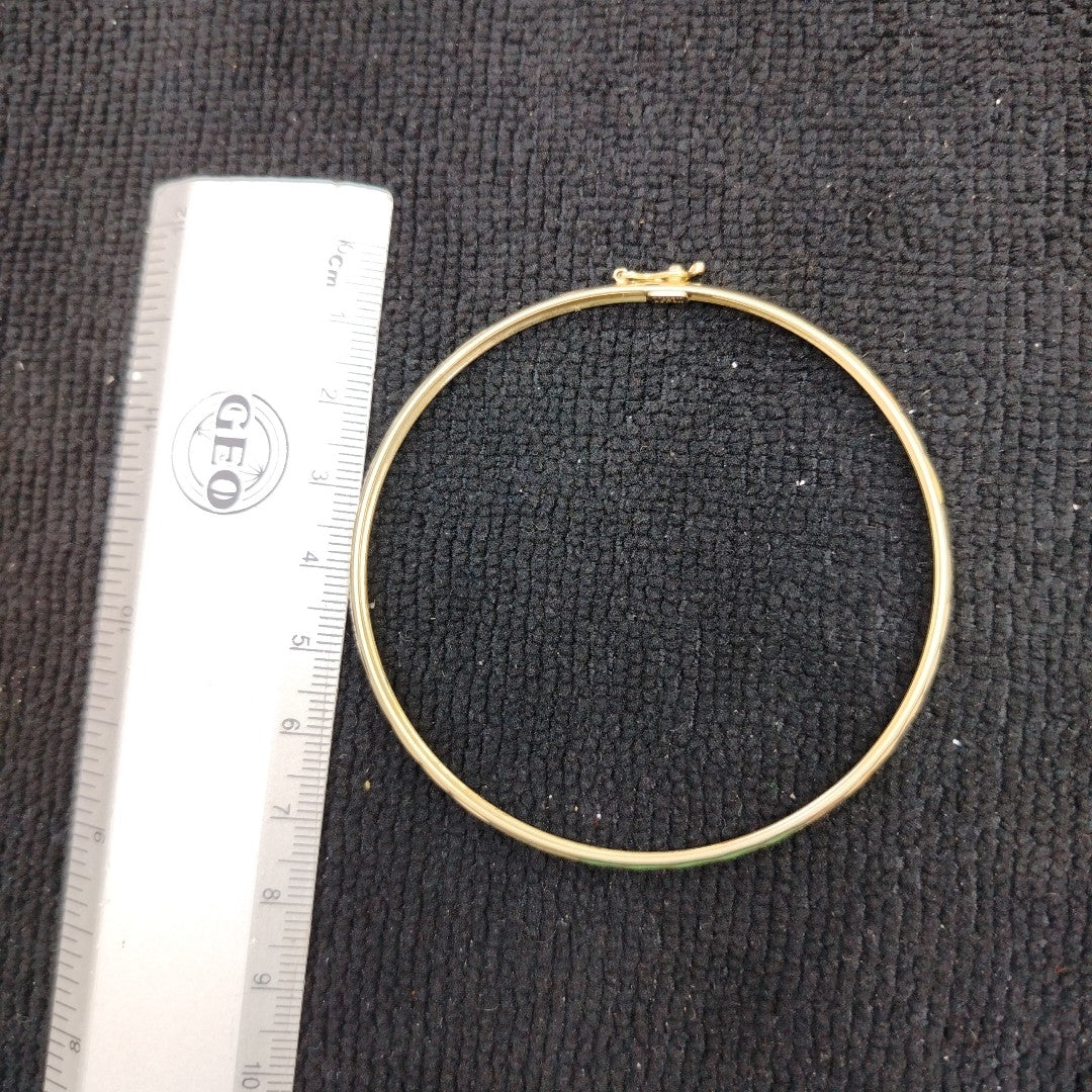 PULSERA RIGIDA ORO 10 K 4.2 GRMS (SEMINUEVO)