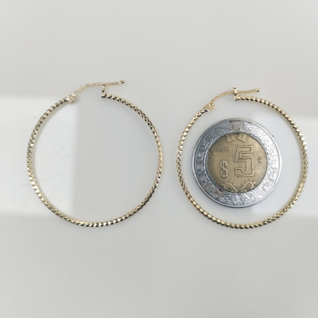 ARRACADAS PAR ORO 10 K 2.5 GRMS (SEMINUEVO)