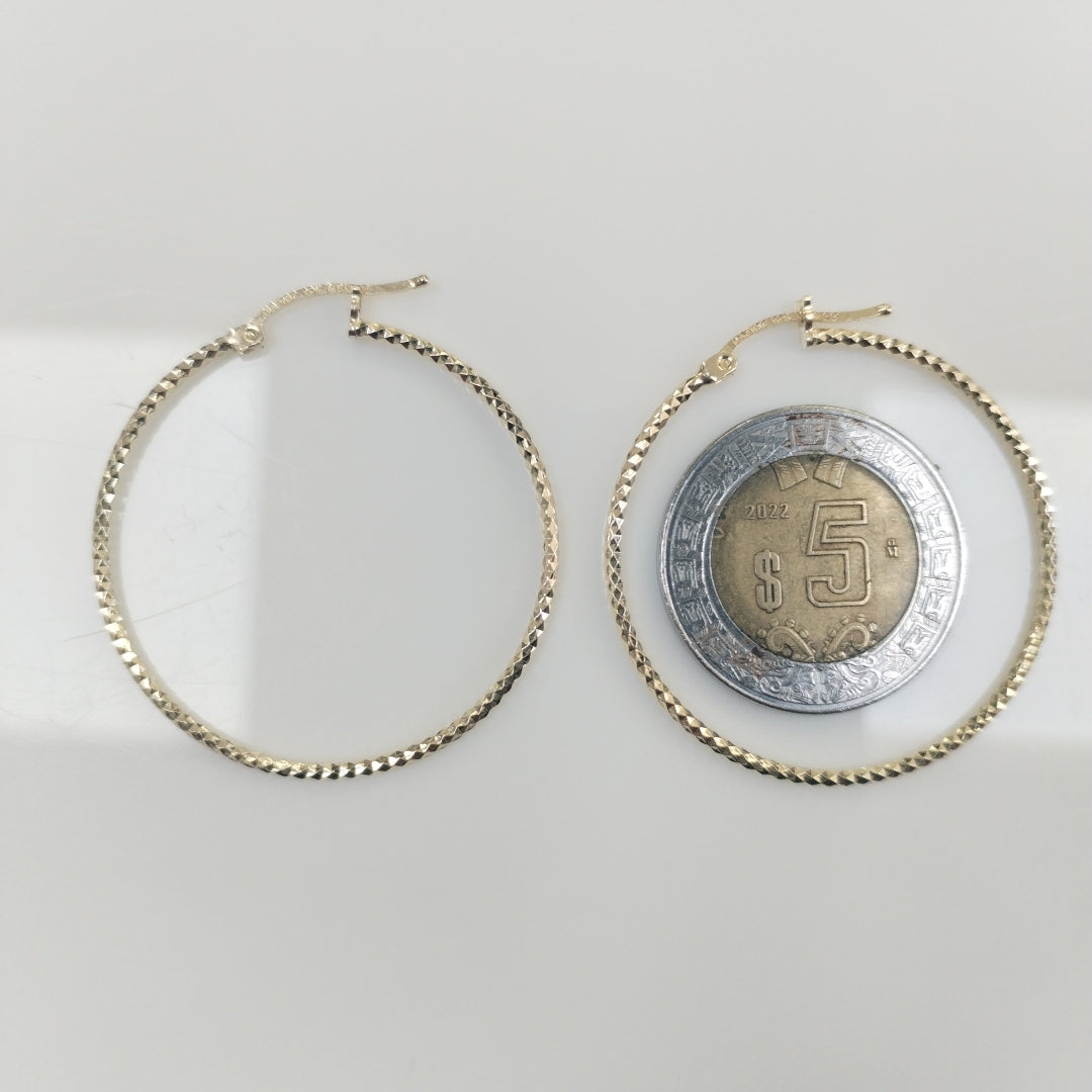 ARRACADAS PAR ORO 10 K 2.5 GRMS (SEMINUEVO)
