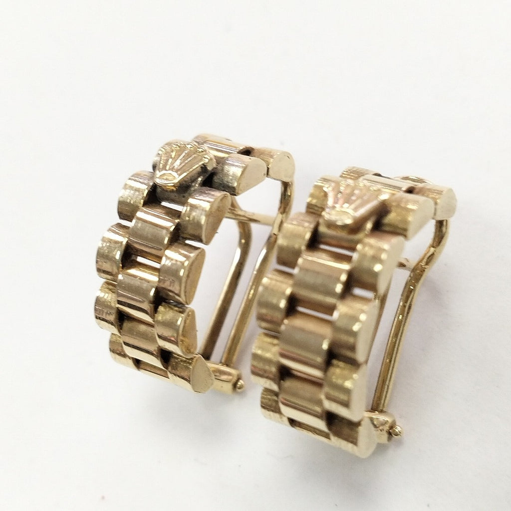ARETES PAR ORO 14 K 10.3 GRMS (SEMINUEVO)