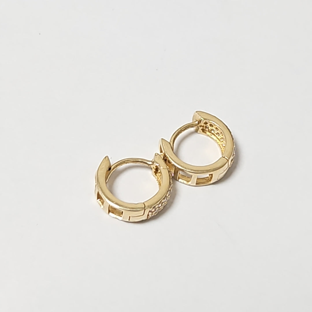 ARETES PAR ORO 14 K 1,80 GRMS (SEMINUEVO)