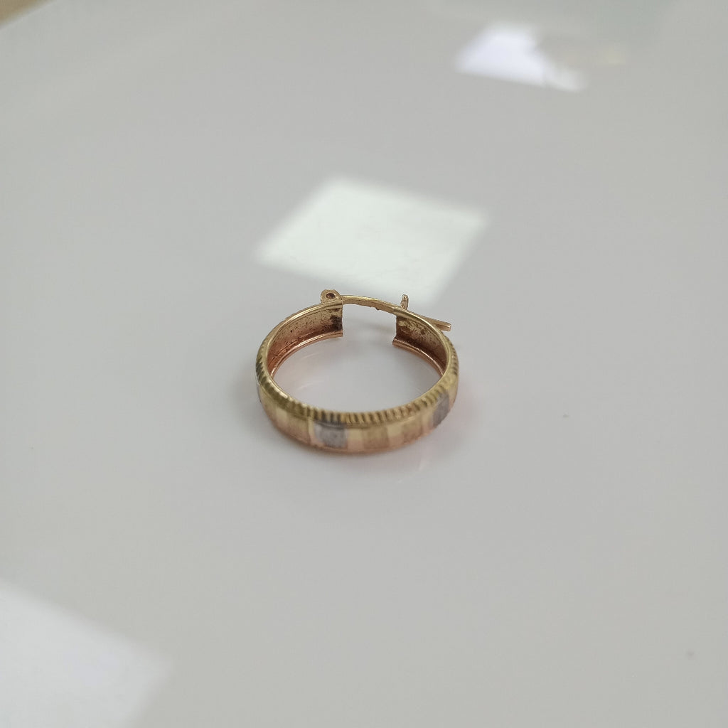 ARETES PAR ORO 10 K 2.4 GRMS (SEMINUEVO)