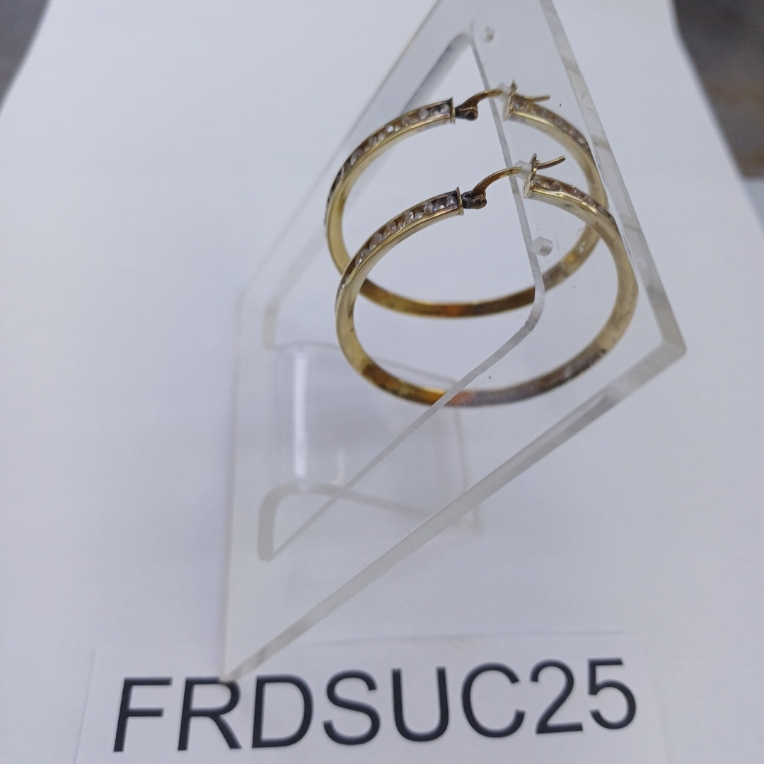 ARRACADAS PAR ORO 14 K 9.3 GRMS (SEMINUEVO)