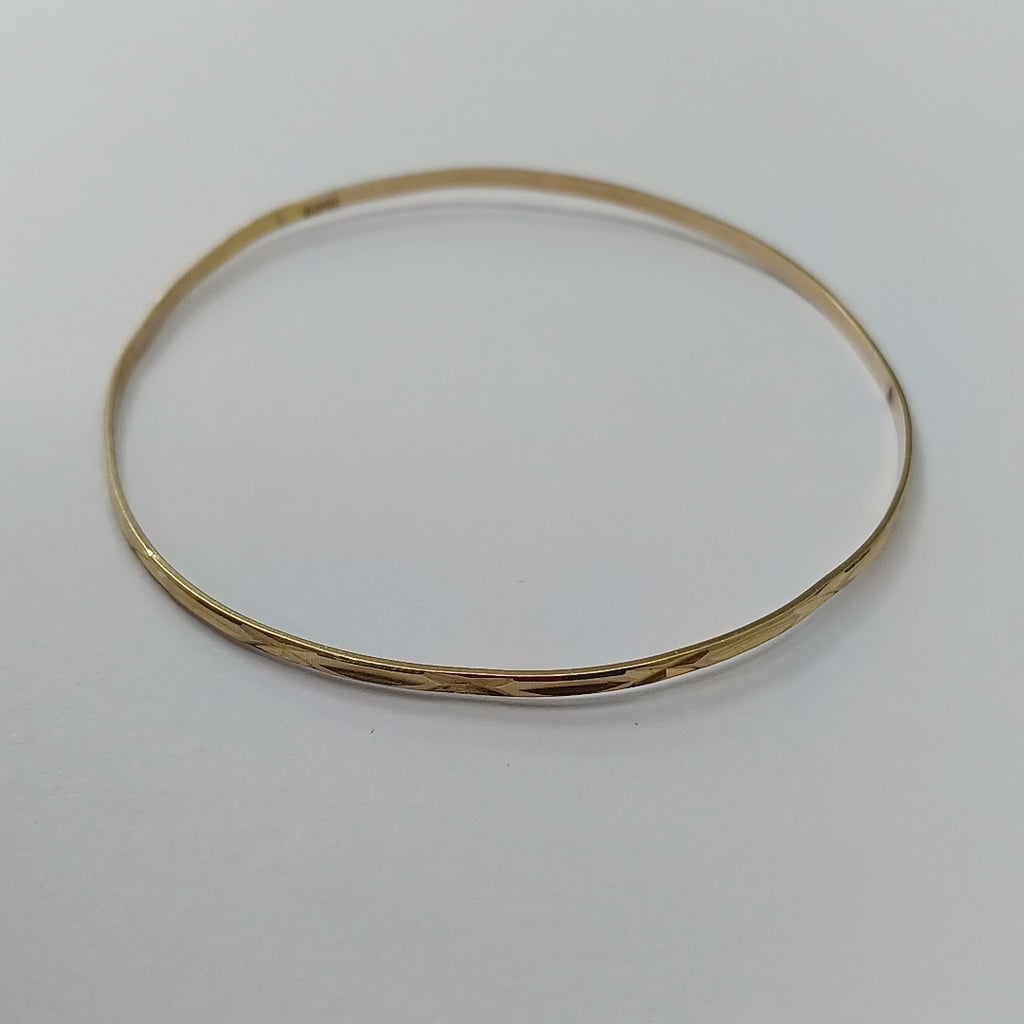 PULSERA RIGIDA ORO 14 K 3.5 GRMS (SEMINUEVO)