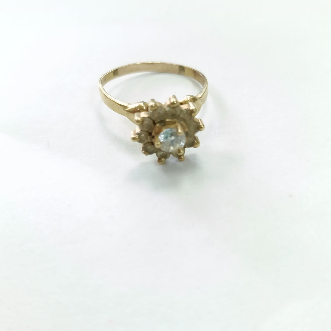 ANILLO ORO 8 K 2.7 GRMS (SEMINUEVO)