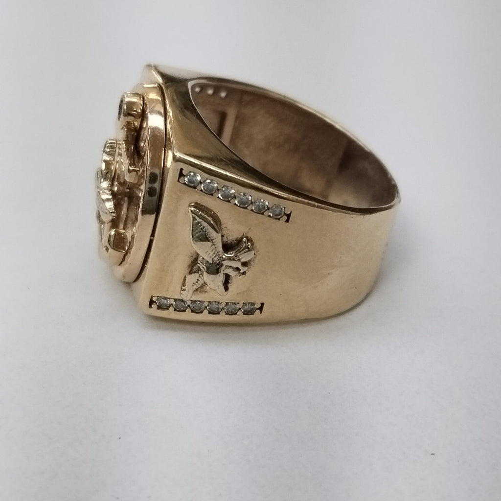 ANILLO ORO 10 K 8.3 GRMS (SEMINUEVO)