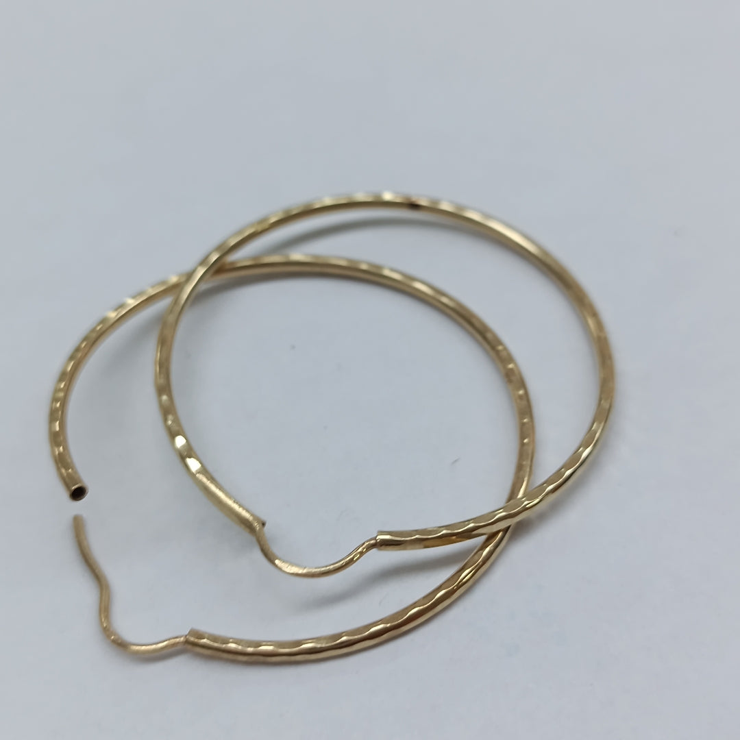 ARRACADAS PAR ORO 14 K 2,20 GRMS (SEMINUEVO)