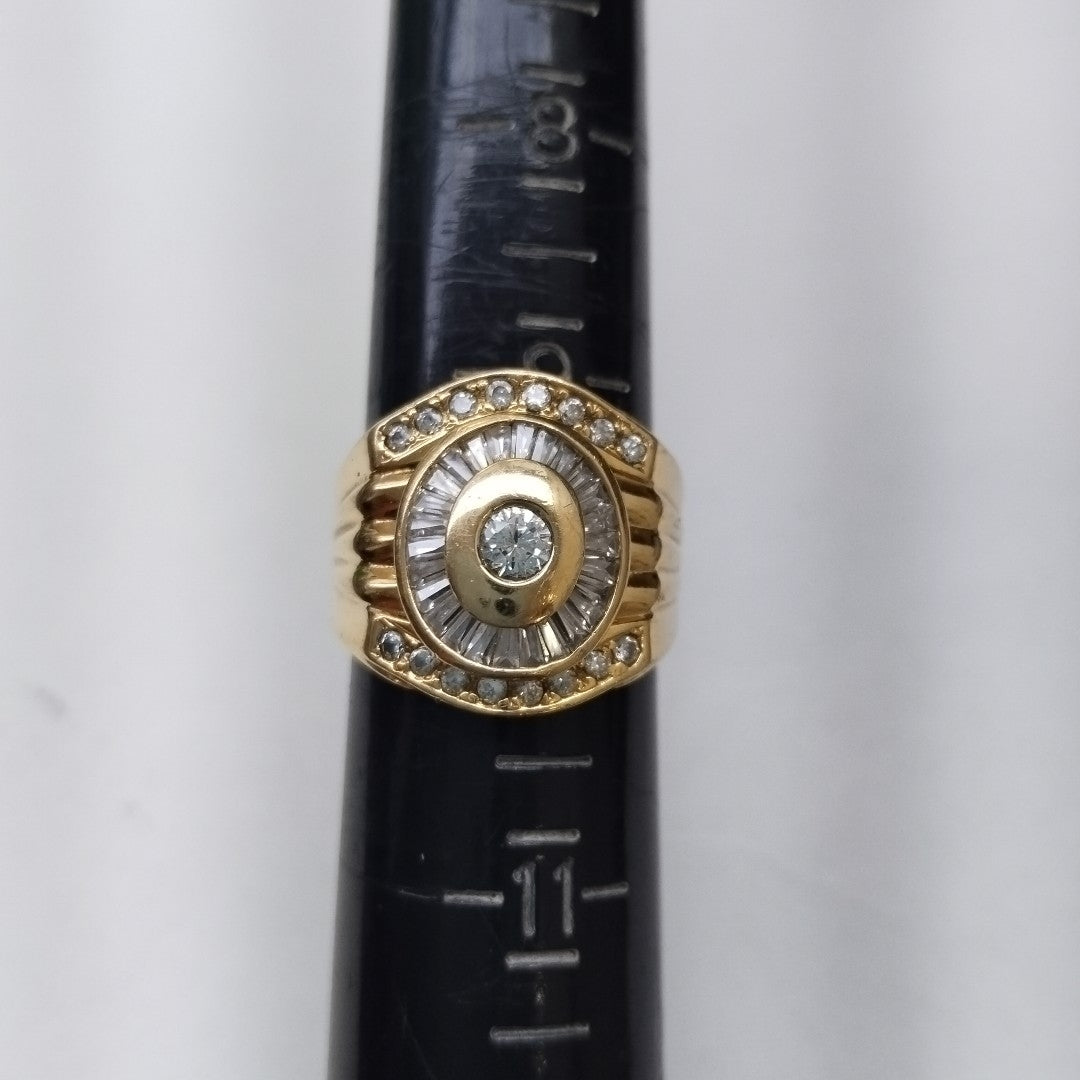 ANILLO ORO 14 K 10.5 GRMS (SEMINUEVO)