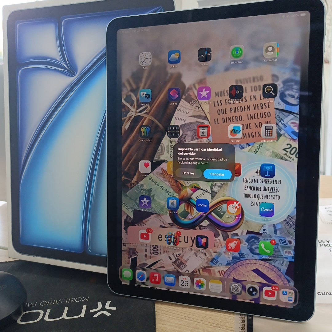 TABLETA APPLE IPAD AIR (M3) 11" A3266 (2025) 128 GB 8 GB RAM (SEMINUEVO)
