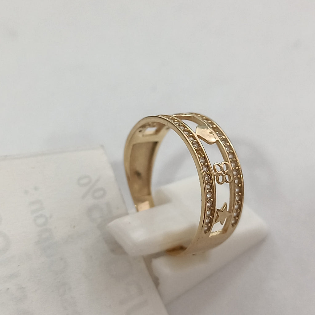 ANILLO ORO 14 K 2,50 GRMS (SEMINUEVO)
