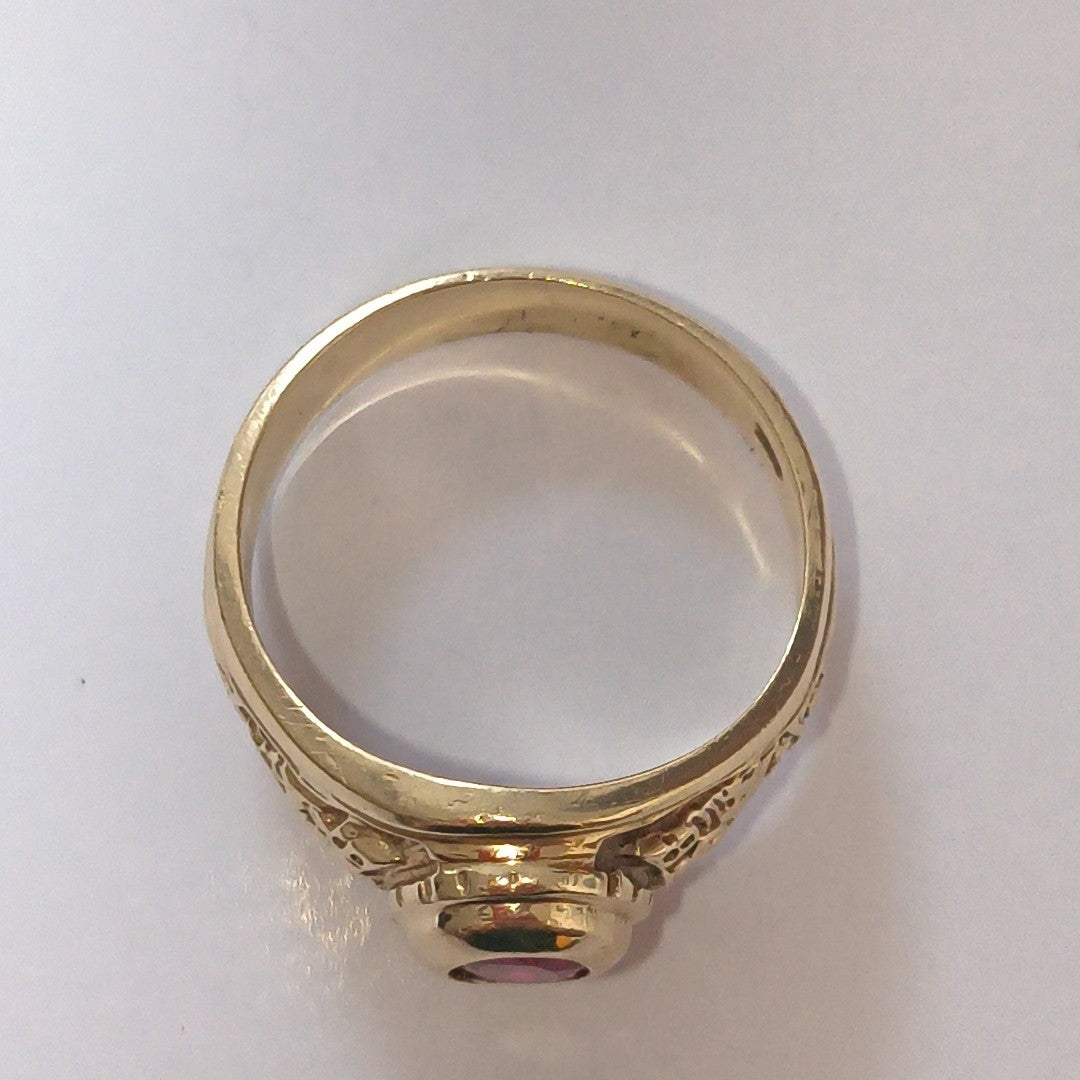 ANILLO ORO 14 K 7 GRMS (SEMINUEVO)