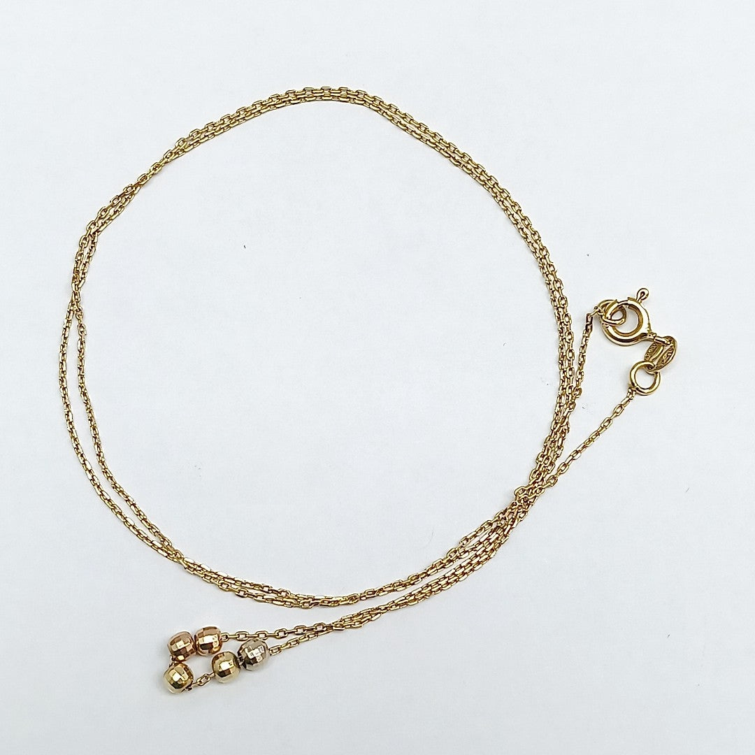 GARGANTILLA ORO 14 K 1.7 GRMS (SEMINUEVO)