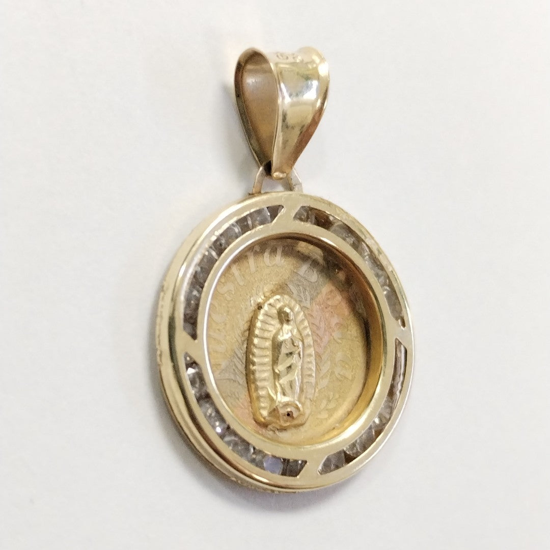 DIJE ORO, ORO COMBINADO 10 K 0.9 GRMS (SEMINUEVO)