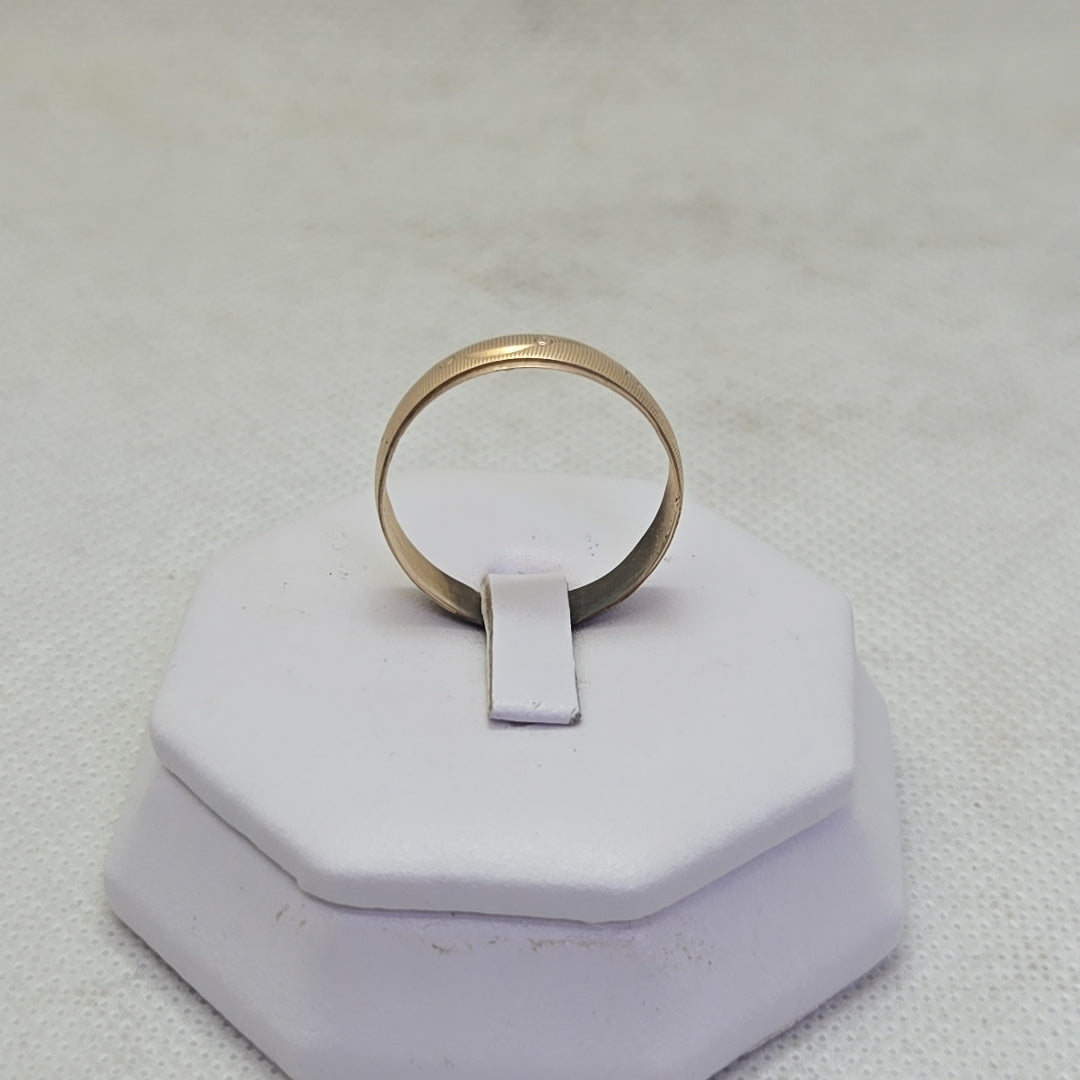 ARGOLLA ORO 14 K 1.4 GRMS (SEMINUEVO)