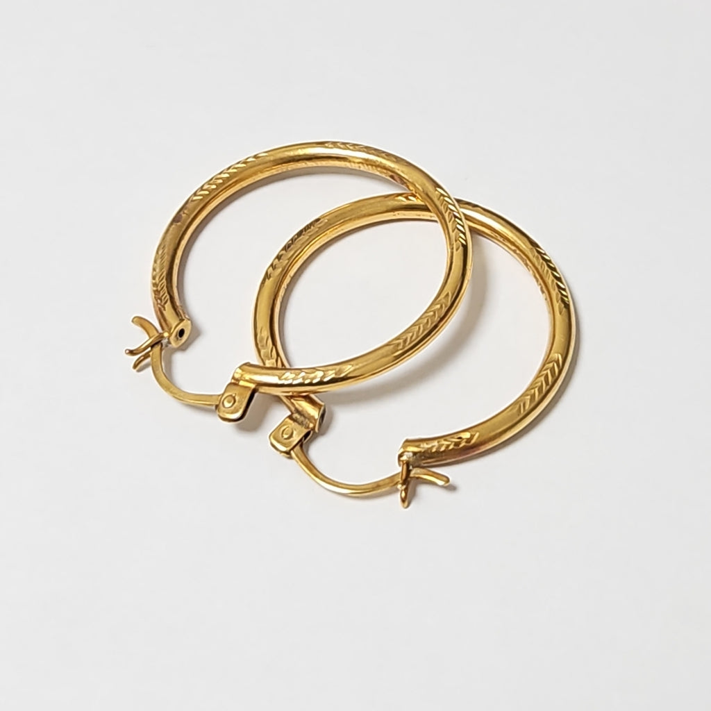 ARETES PAR ORO 10 K 4,50 GRMS (SEMINUEVO)