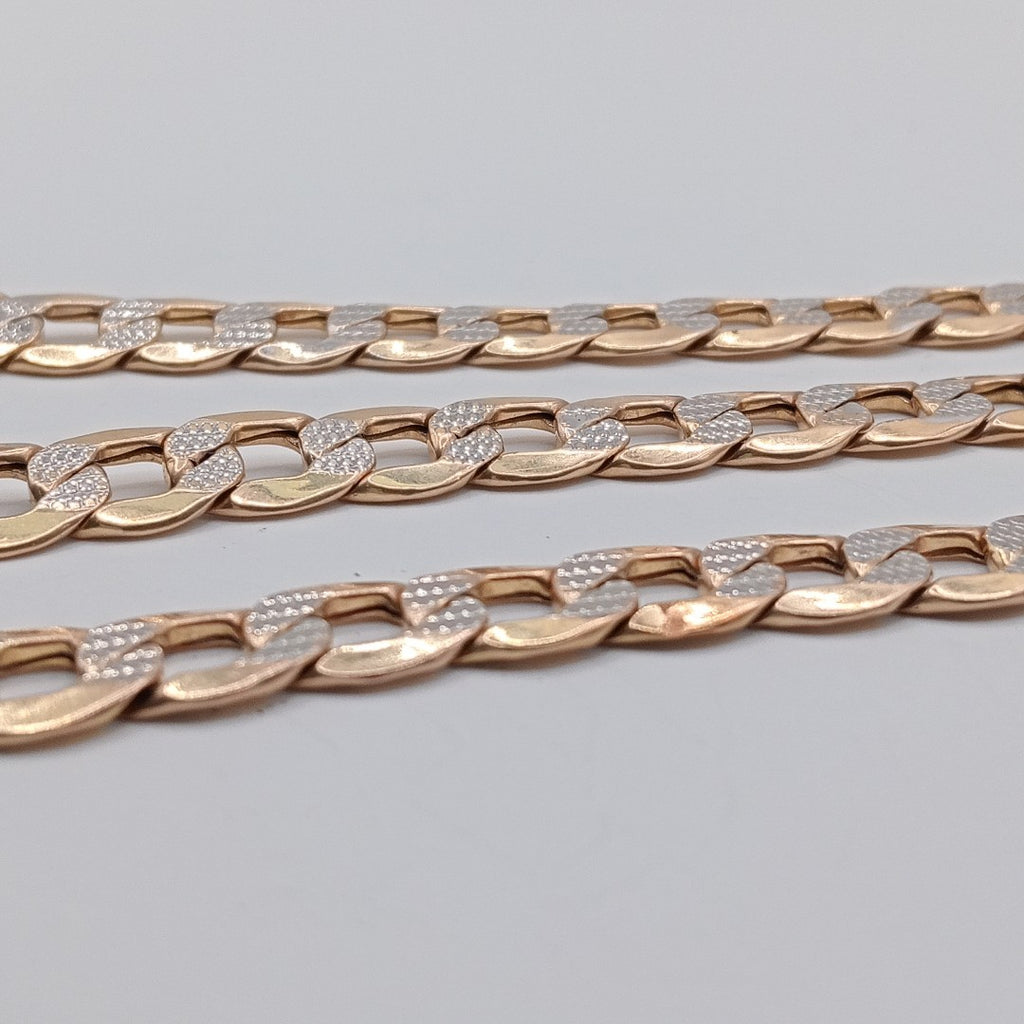 CADENA ORO,RODIADO 14 K 32,00 GRMS (SEMINUEVO)