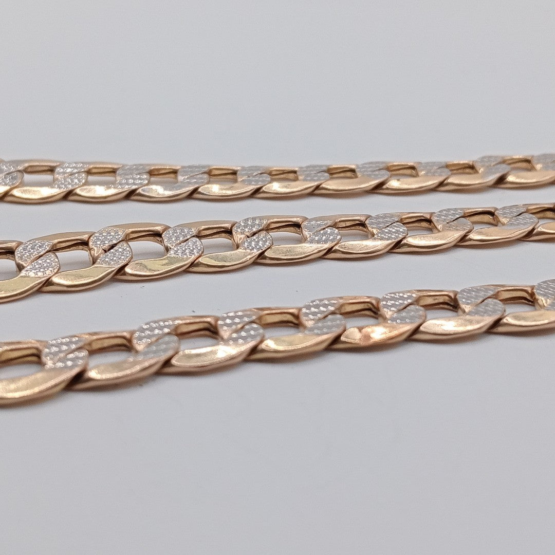 CADENA ORO,RODIADO 14 K 32,00 GRMS (SEMINUEVO)