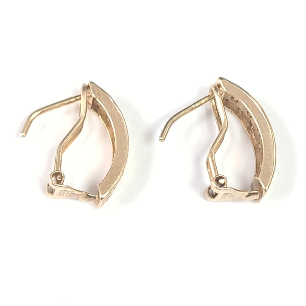 ARETES PAR ORO 10 K 3 GRMS (SEMINUEVO)