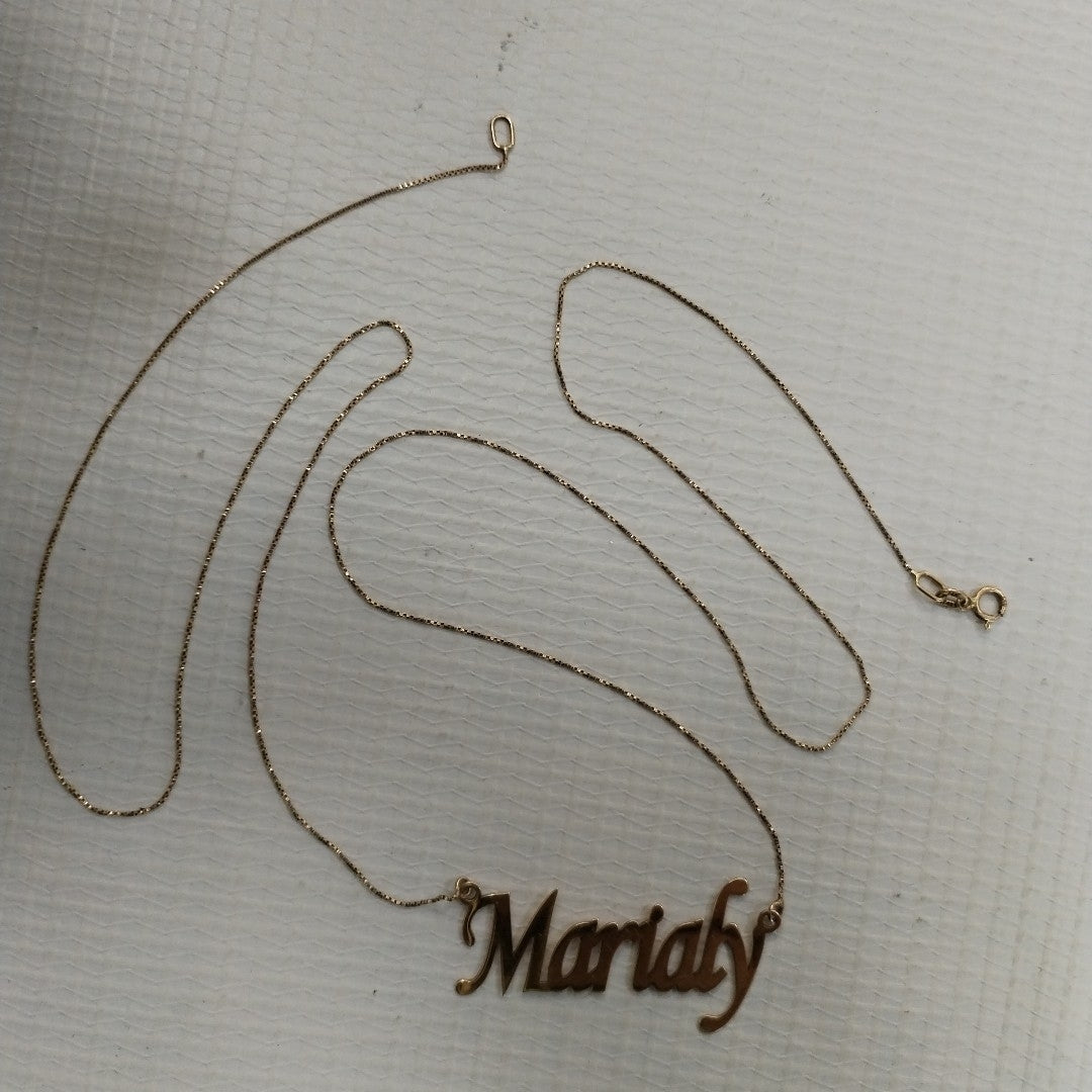 GARGANTILLA ORO 14 K 2,50 GRMS (SEMINUEVO)