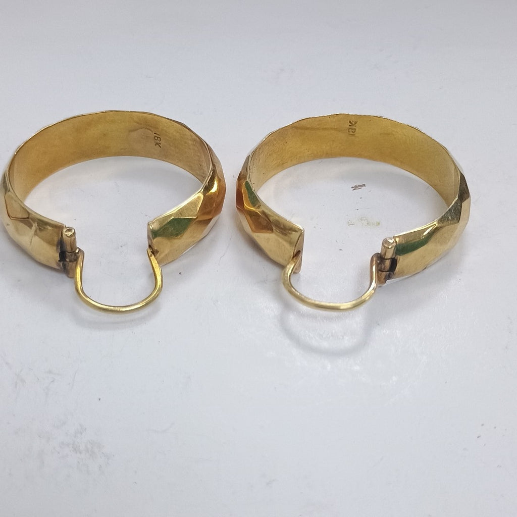 ARRACADAS PAR ORO 18 K 6.6 GRMS (SEMINUEVO)