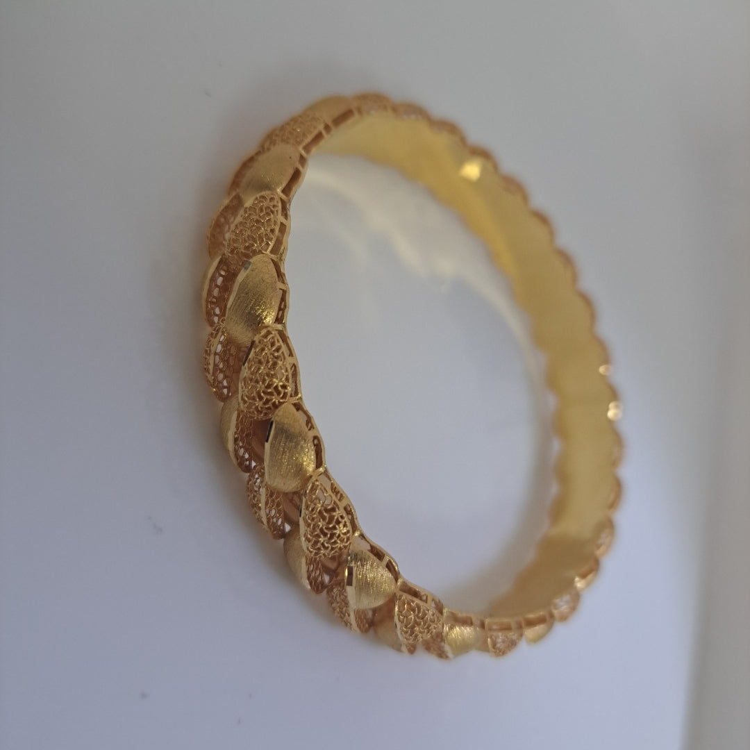 PULSERA RIGIDA ORO 18 K 15.5 GRMS (SEMINUEVO)