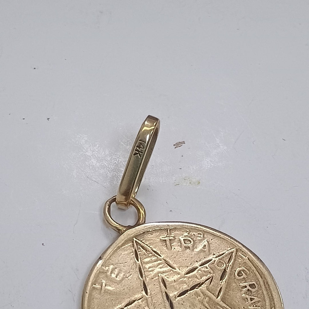 DIJE ORO 14 K 13,70 GRMS (SEMINUEVO)