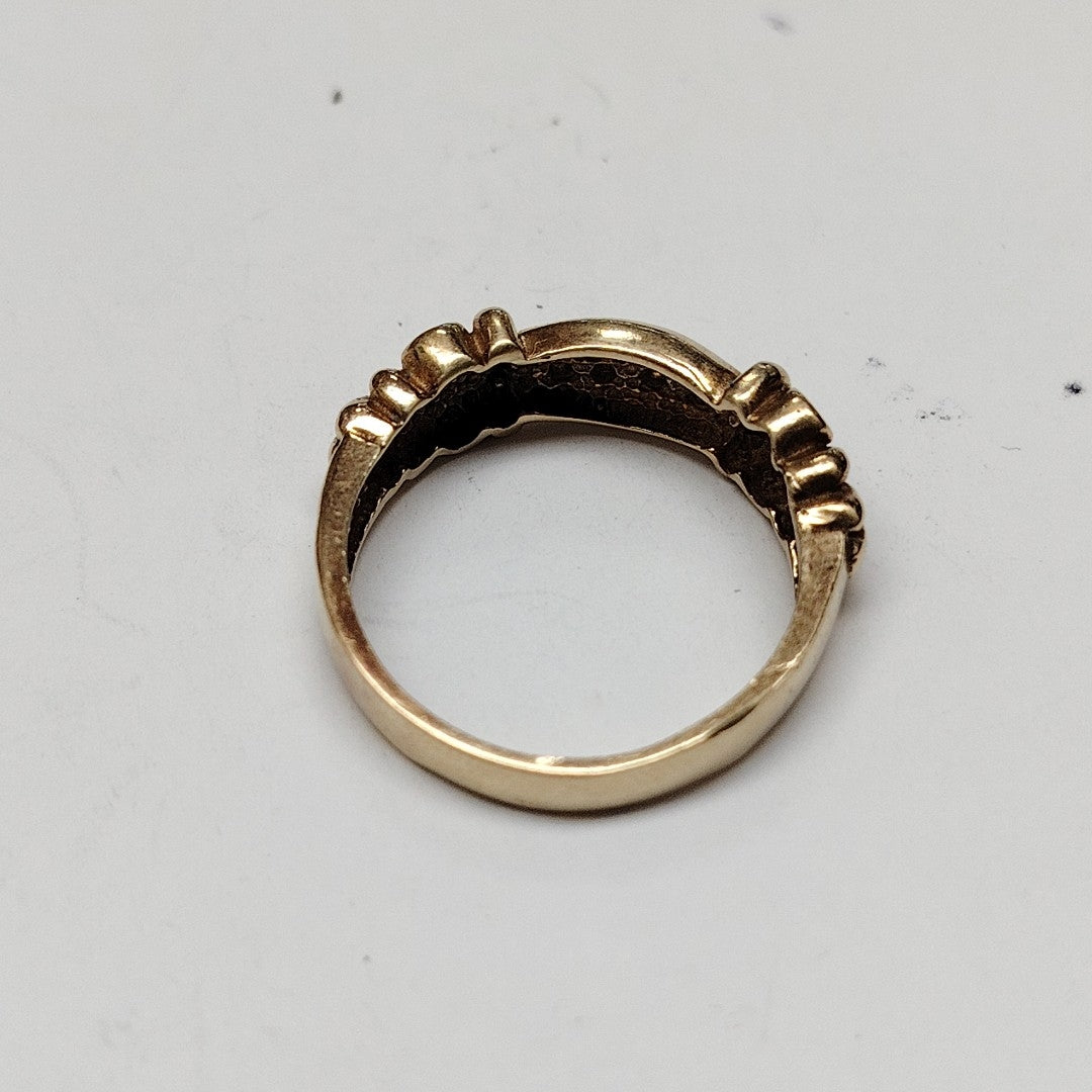 ANILLO ORO 10 K 4,60 GRMS (SEMINUEVO)