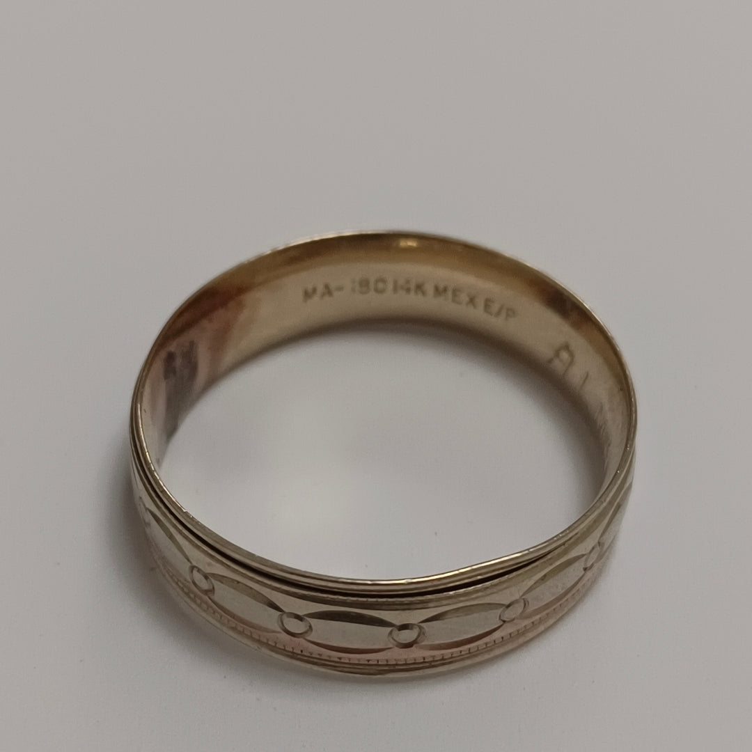 ARGOLLA ORO 14 K 2.4 GRMS (SEMINUEVO)