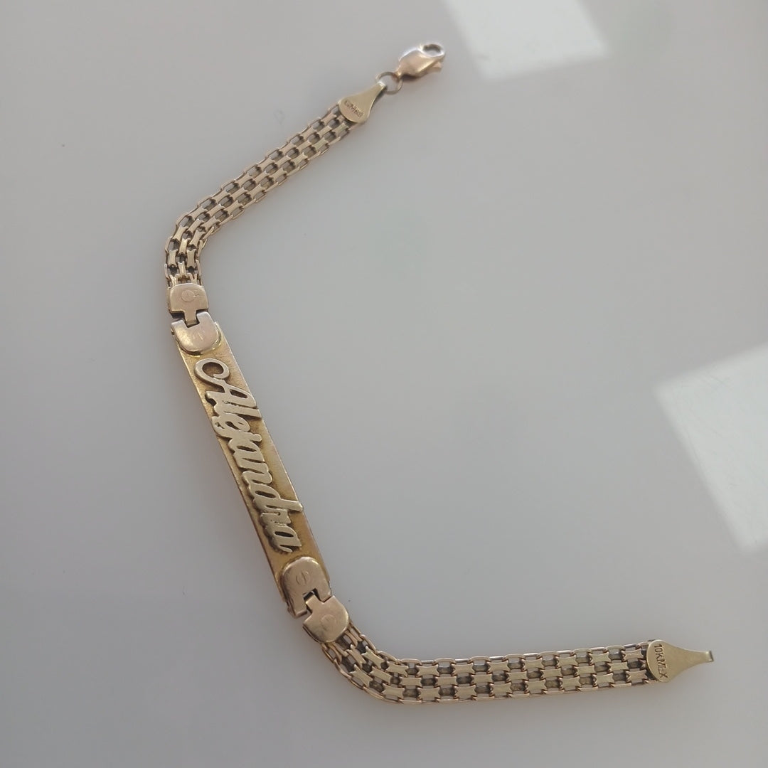 ESCLAVA ORO 10 K 5.5 GRMS (SEMINUEVO)