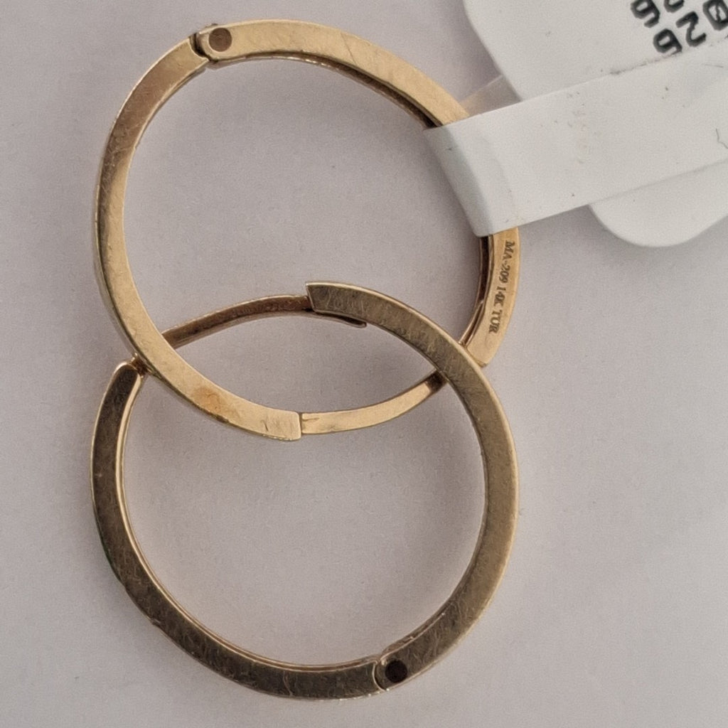 ARRACADAS PAR ORO 10 K 1.9 GRMS (SEMINUEVO)