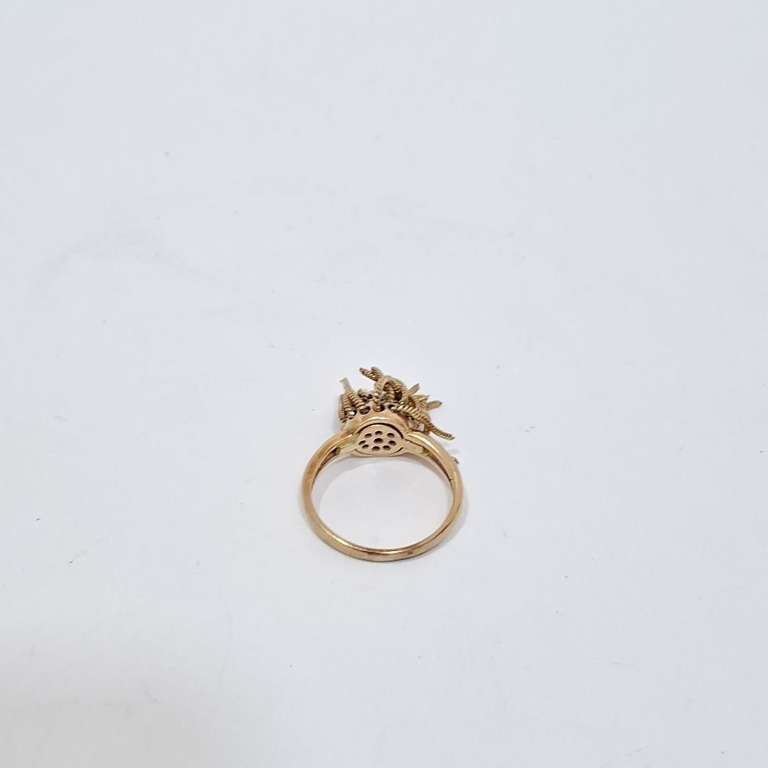 ANILLO ORO 14 K 4,50 GRMS (SEMINUEVO)