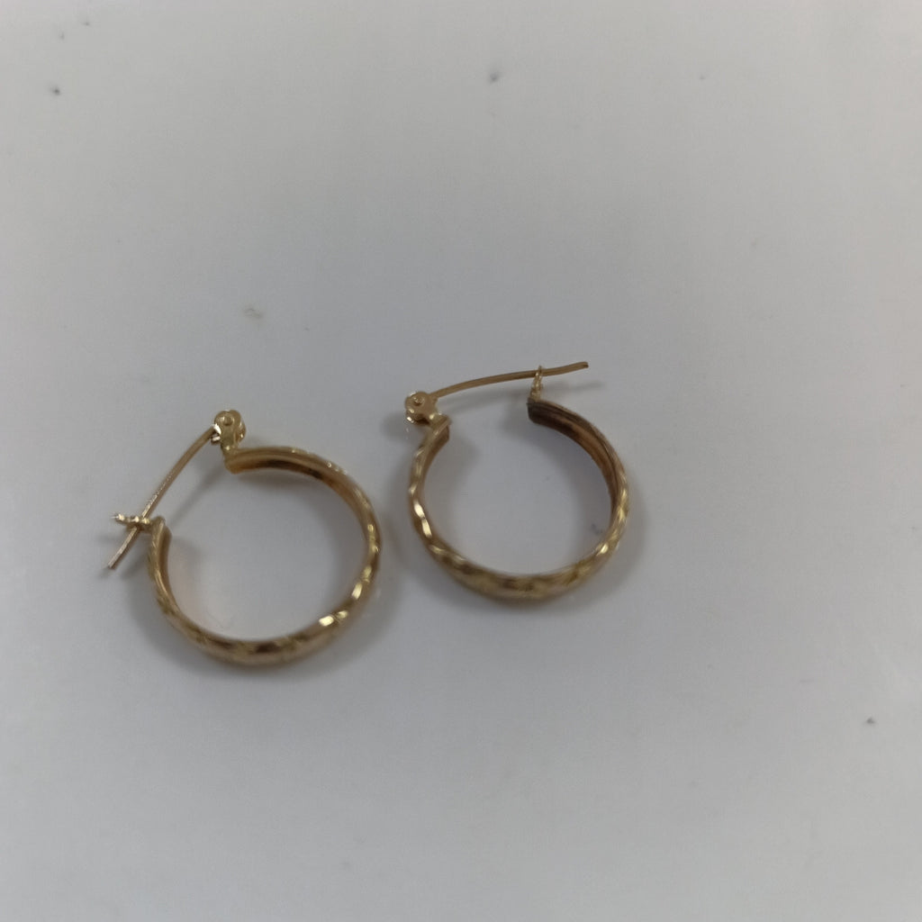 ARRACADAS PAR ORO 10 K 2.2 GRMS (SEMINUEVO)
