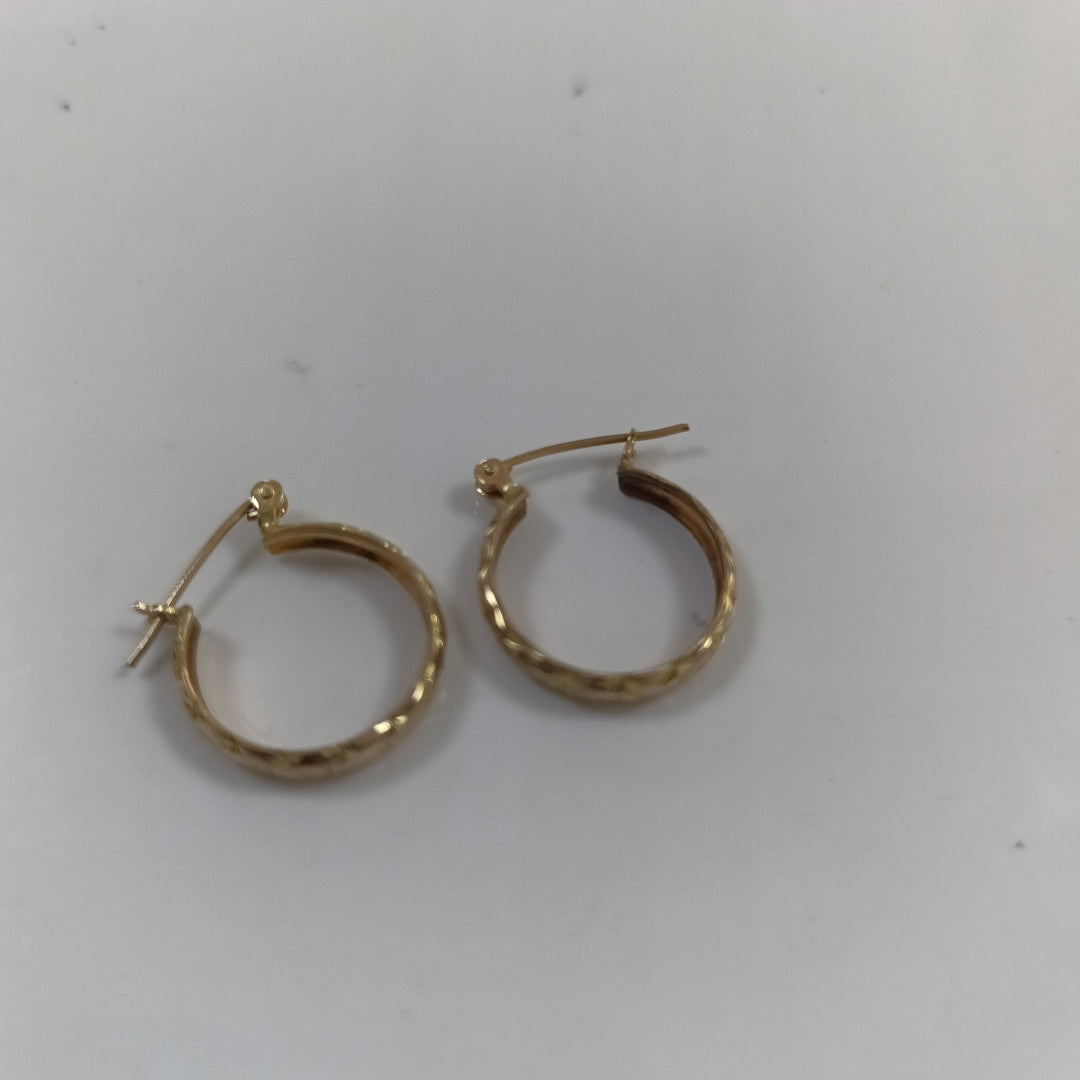 ARRACADAS PAR ORO 10 K 2.2 GRMS (SEMINUEVO)