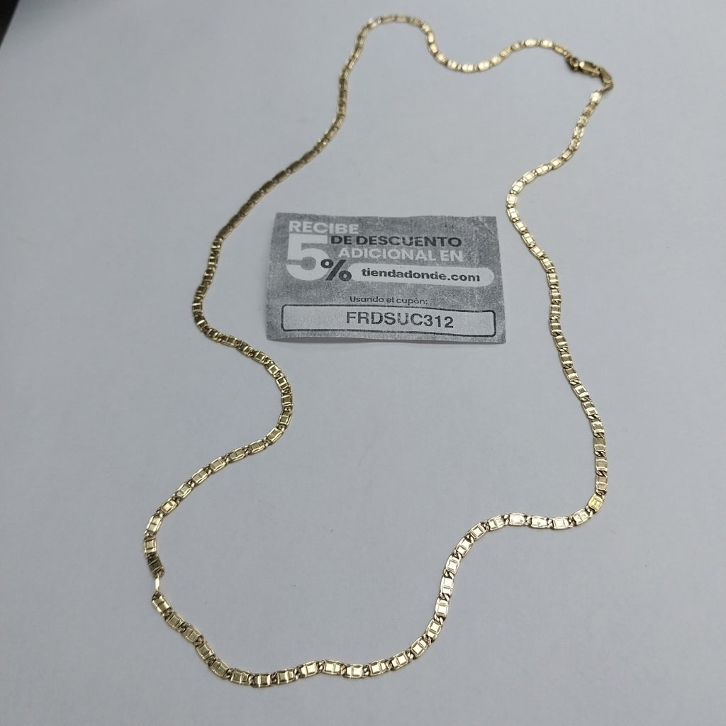 CADENA ORO 14 K 9 GRMS (SEMINUEVO)