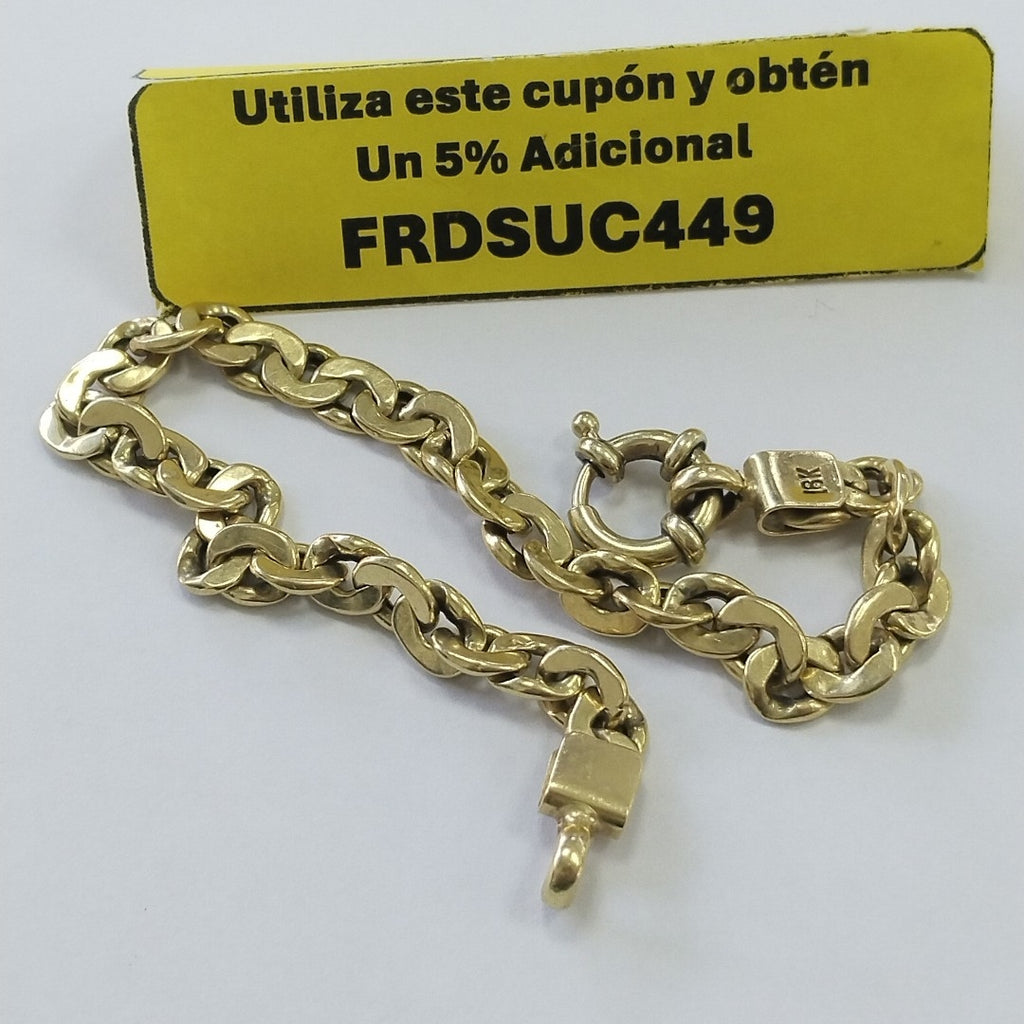 PULSERA ORO 18 K 12.3 GRMS (SEMINUEVO)