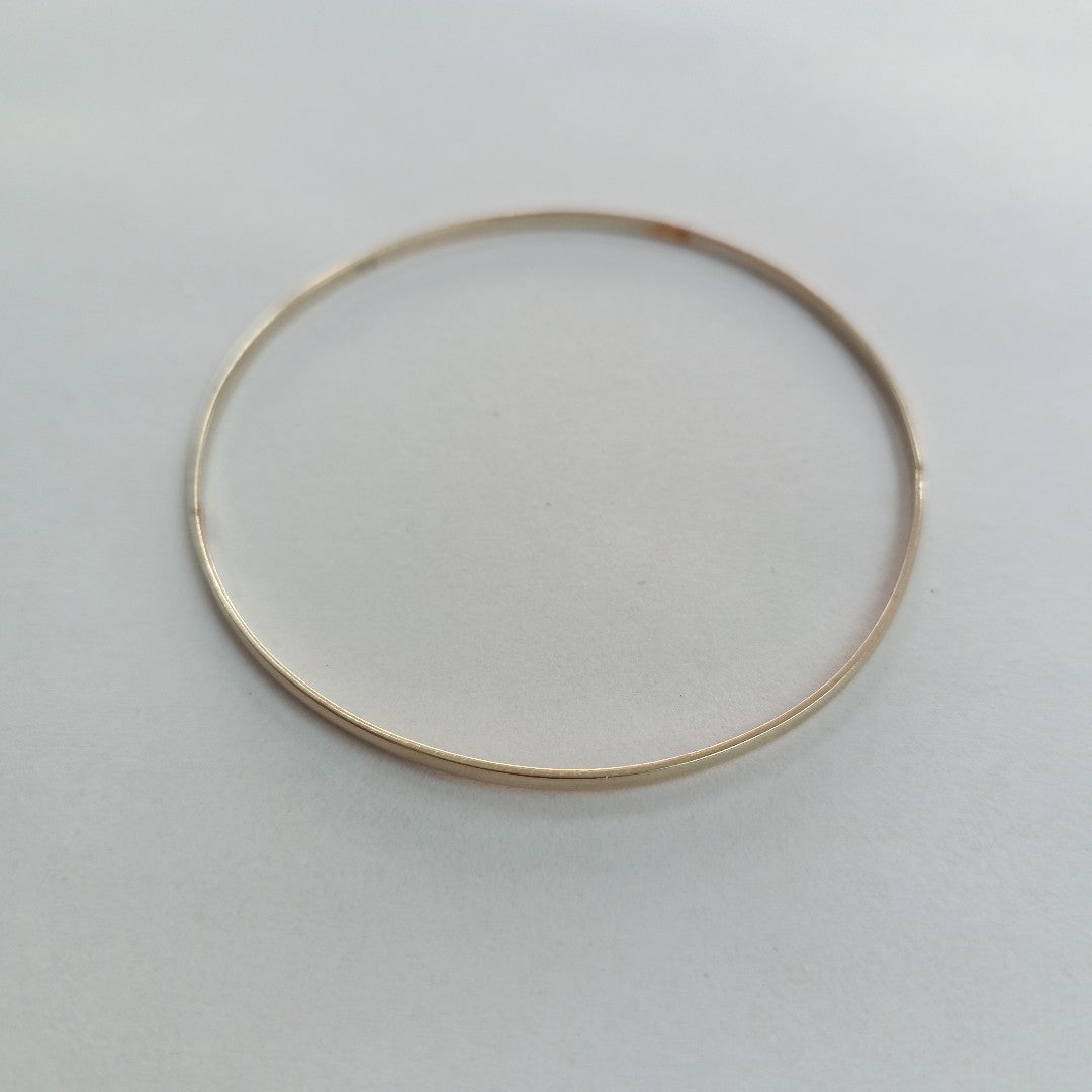 PULSERA RIGIDA ORO 14 K 5,60 GRMS (SEMINUEVO)