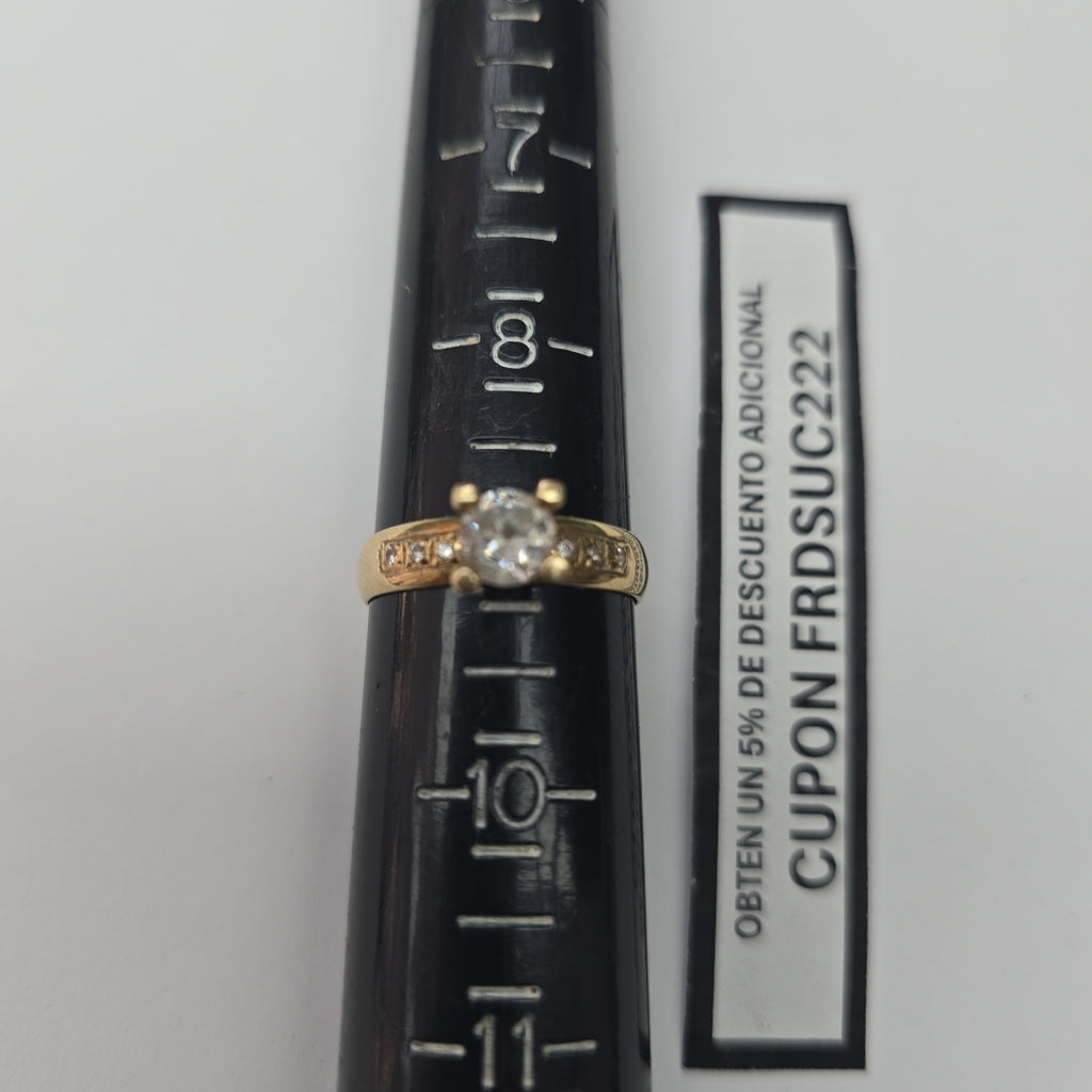 ANILLO ORO 10 K 3,80 GRMS (SEMINUEVO)