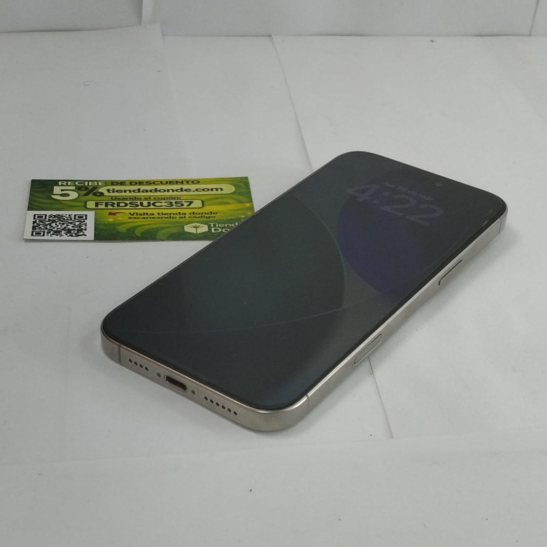 CELULAR APPLE IPHONE 16 PRO MAX A3295 (2024) 256 GB 8 GB RAM (SEMINUEVO)