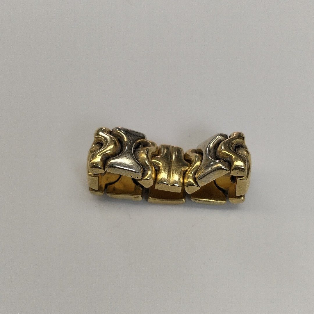 ARGOLLA ORO COMBINADO 18 K 6.6 GRMS (SEMINUEVO)