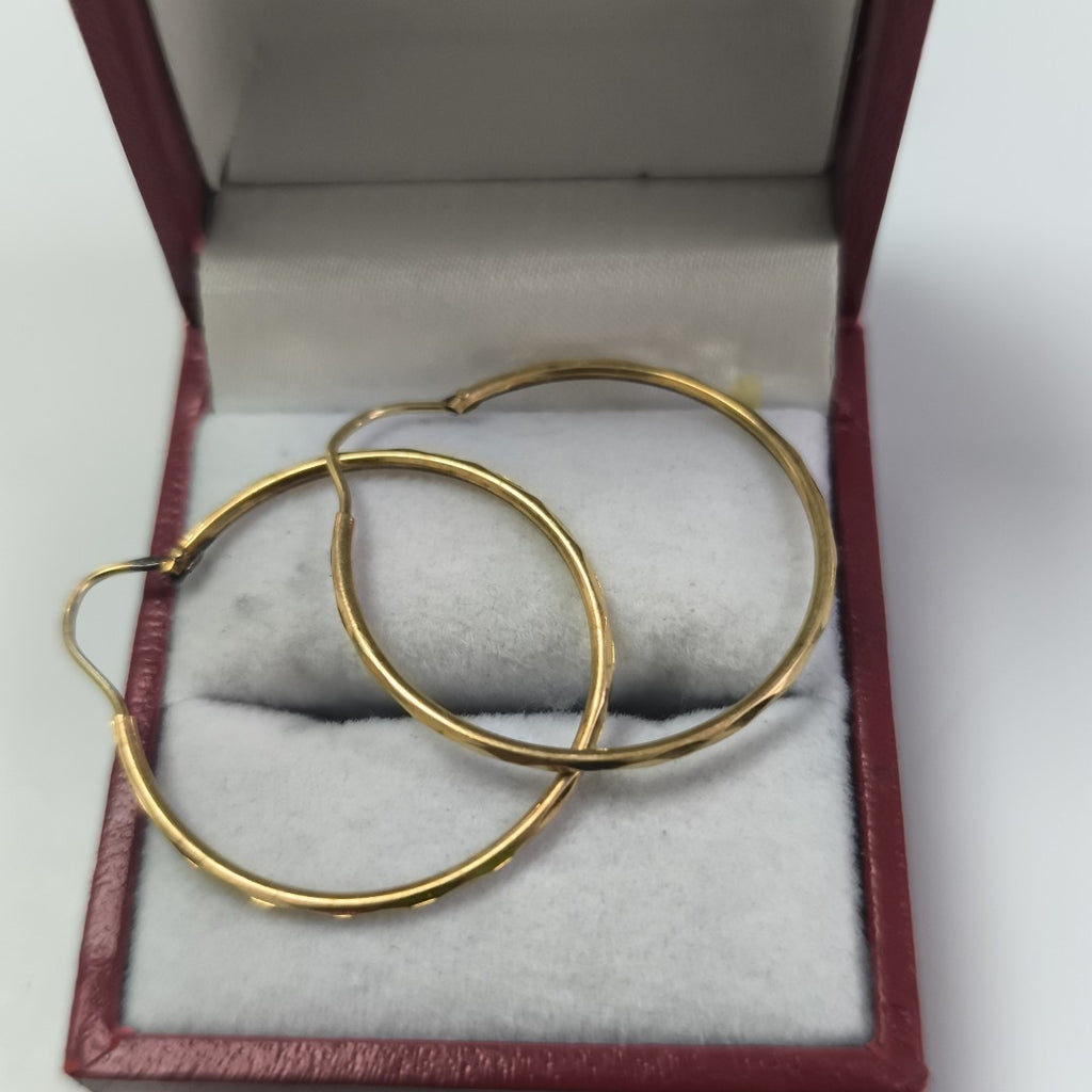 ARRACADAS PAR ORO 14 K 1.8 GRMS (SEMINUEVO)