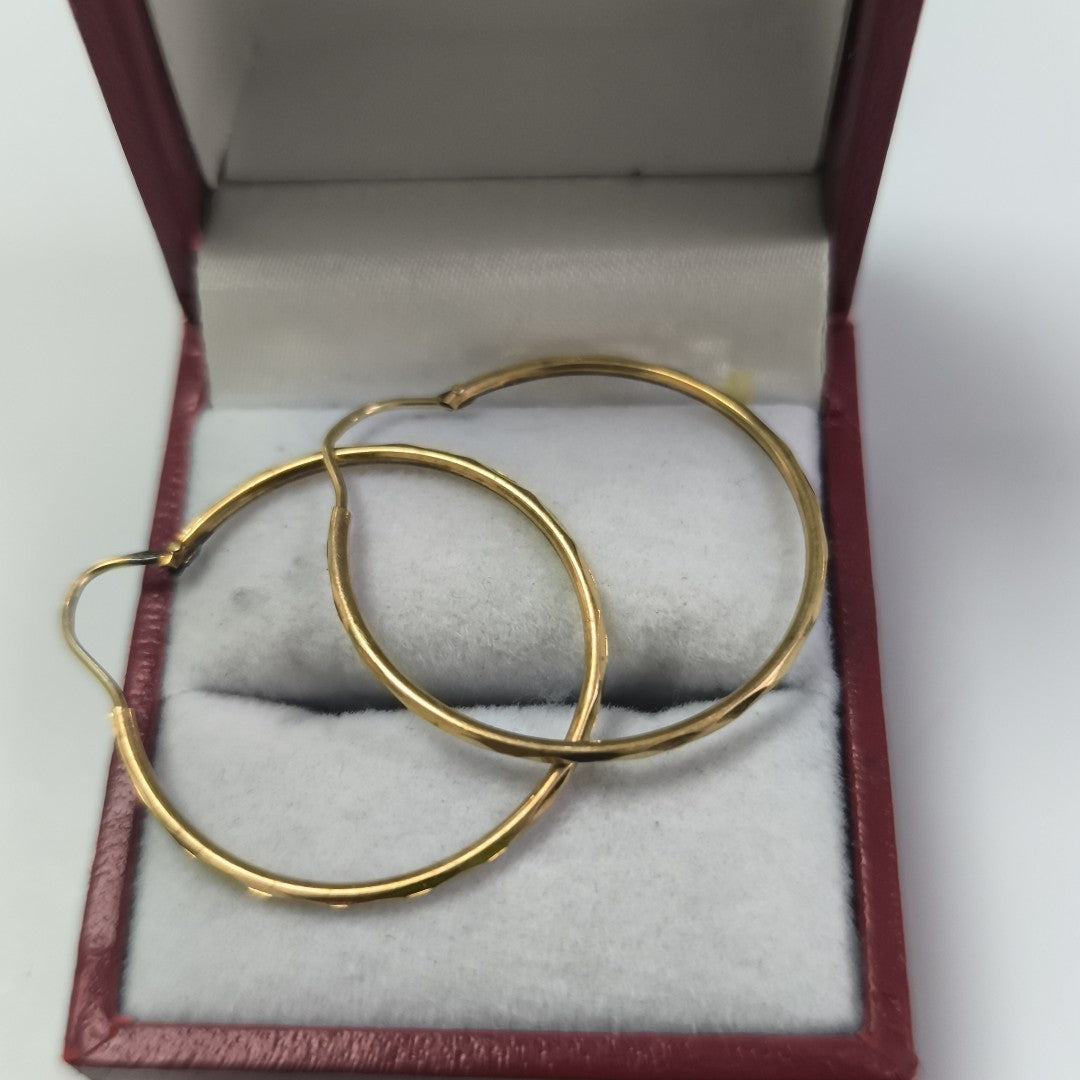 ARRACADAS PAR ORO 14 K 1.8 GRMS (SEMINUEVO)