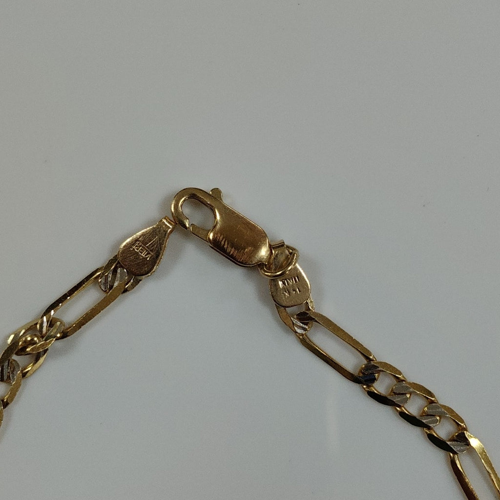 ESCLAVA ORO,RODIADO 14 K 4,60 GRMS (SEMINUEVO)