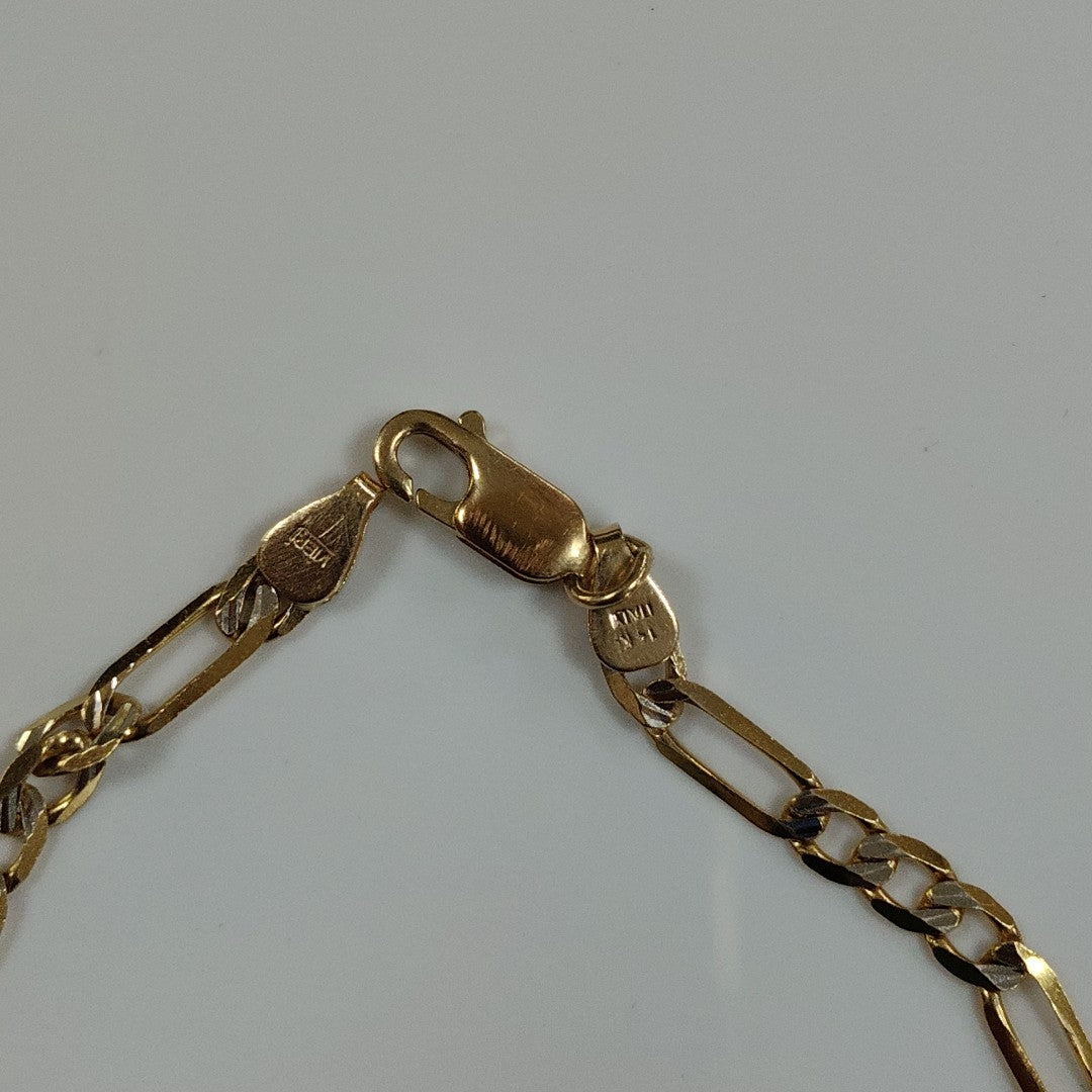 ESCLAVA ORO,RODIADO 14 K 4,60 GRMS (SEMINUEVO)